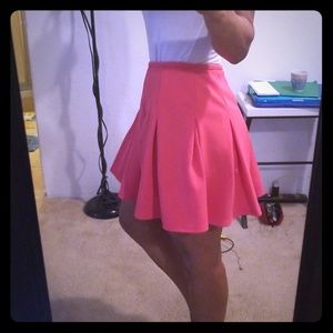 NEW Moonlight Hot Pink Pleated Skirt